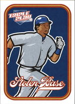 2012 Panini Triple Play Stickers #15 Stolen Base