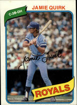 1980 Topps Base Set #248 Jamie Quirk