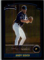 2003 Bowman Chrome #328 Andy Sisco