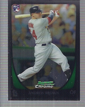 2011 Bowman Chrome Draft #17 Andrew Brown