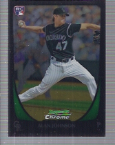 2011 Bowman Chrome Draft #53 Alan Johnson