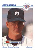 1991 Line Drive AA #24 Dan Radison