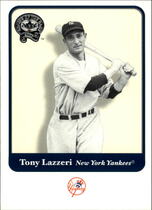 2001 Fleer Greats Of The Game #49 Tony Lazzeri
