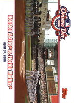 2006 Topps Opening Day Team vs. Team #OM-AM Houston Vs.