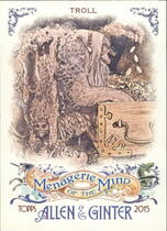 2015 Topps Allen & Ginter Menagerie of the Mind #MM-1 Troll