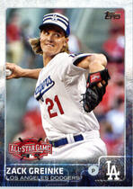 2015 Topps Update #US87 Zack Greinke