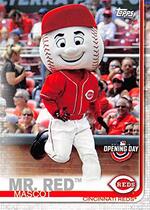2019 Topps Opening Day Mascot #M-16 Mr. Red