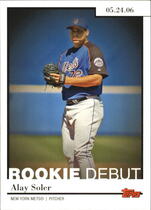 2006 Topps Update and Highlights Rookie Debut #RD28 Alay Soler