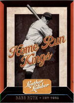 2019 Panini Leather & Lumber Home Run Kings #1 Babe Ruth