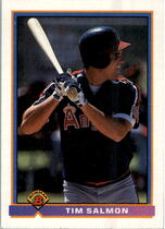 1991 Bowman Base Set #203 Tim Salmon