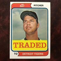 1974 Topps Traded #458 Jim Ray