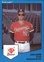 1989 ProCards Richmond Braves #821 Johnny Grubb