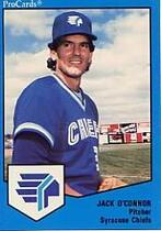 1989 ProCards Syracuse Chiefs #812 Jack O'Connor