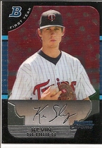 2005 Bowman Chrome Draft #BDP68 Kevin Slowey