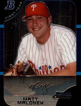 2005 Bowman Chrome Draft #BDP73 Matt Maloney