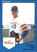 1989 ProCards Calgary Cannons #541 Rich Doyle