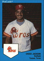 1989 ProCards Tucson Toros #205 Chuck Jackson