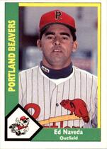 1990 CMC Portland Beavers #15 Ed Naveda