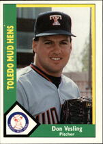 1990 CMC Toledo Mud Hens #1 Don Vesling