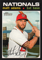 2020 Topps Heritage #48 Matt Adams