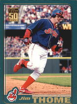 2001 Topps Base Set #15 Jim Thome