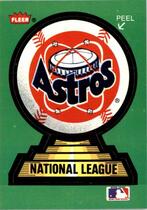 1988 Fleer Team Logo Stickers #2 Astros