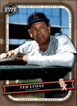 2005 Upper Deck Classics #89 Ted Lyons