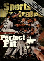 1999 Fleer Sports Illustrated #1 Yankees Celebration