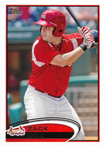 2012 Topps Pro Debut #63 Zack Cox