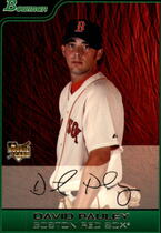 2006 Bowman Draft #BDP12 David Pauley