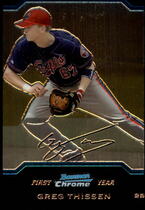 2004 Bowman Chrome #190 Greg Thissen