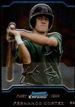 2004 Bowman Chrome #277 Fernando Cortez