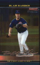 2002 Bowman Chrome Draft #BDP57 Blair Barbier