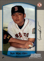 2000 Bowman Base Set #299 Sun-Woo Kim