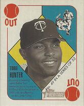 2005 Bowman Heritage 51 Topps Heritage Blue Backs #49 Torii Hunter