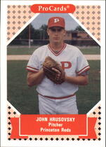 1991 ProCards Tomorrows Heroes #221 John Hrusovsky