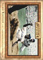 2010 Topps History of the Game #HOTG15 Jackie Robinson Plays In First MLB