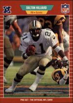 1989 Pro Set Base Set #269 Dalton Hilliard