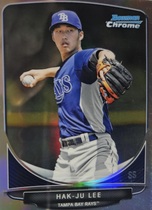2013 Bowman Chrome Cream of the Crop Mini Refractors #CC-TBR4 Hak-Ju Lee