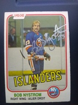 1981 O-Pee-Chee OPC Base Set #217 Bob Nystrom