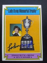 1974 Topps Base Set #245 Johnny Bucyk