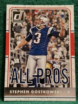 2016 Donruss All-Pros #20 Stephen Gostkowski