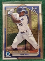 2024 Bowman Chrome Prospects #BCP-80 Tony Ruiz