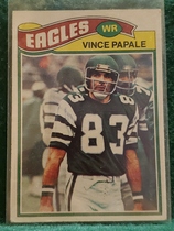 1977 Topps Base Set #397 Vince Papale