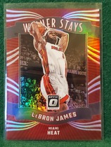 2023 Donruss Optic Winner Stays Holo #2 Lebron James