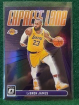 2023 Donruss Optic Express Lane Purple #9 Lebron James