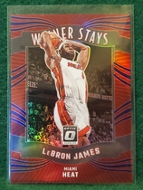 2023 Donruss Optic Winner Stays Purple #2 Lebron James