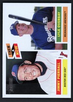 2005 Topps Heritage Then and Now #TN7 Overbay|Piersall