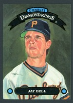 1992 Donruss Diamond Kings #DK17 Jay Bell