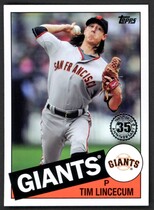 2020 Topps Update 1985 Topps #85TB-40 Tim Lincecum